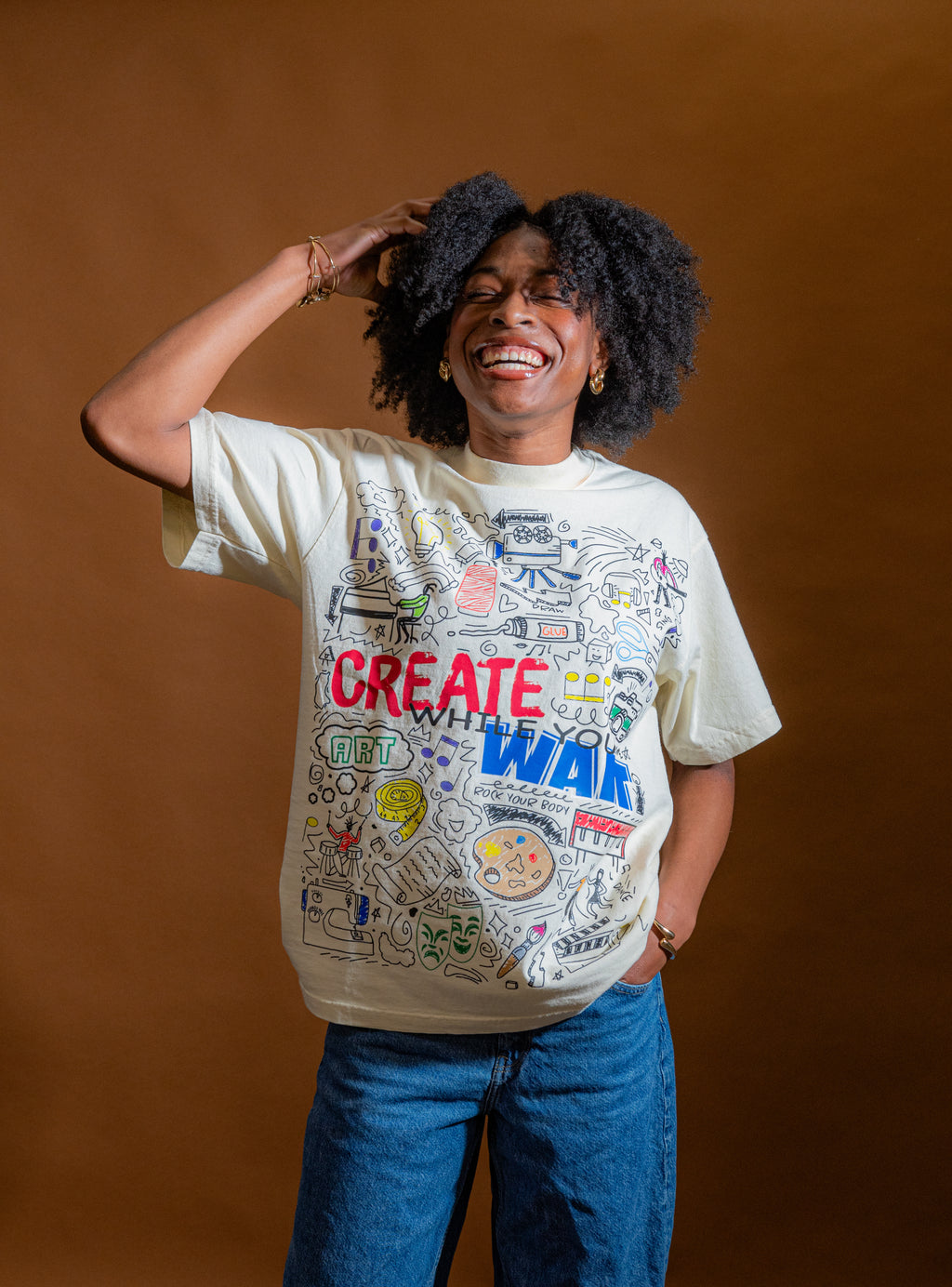 Create While You Wait T-Shirt ( PRE ORDER)