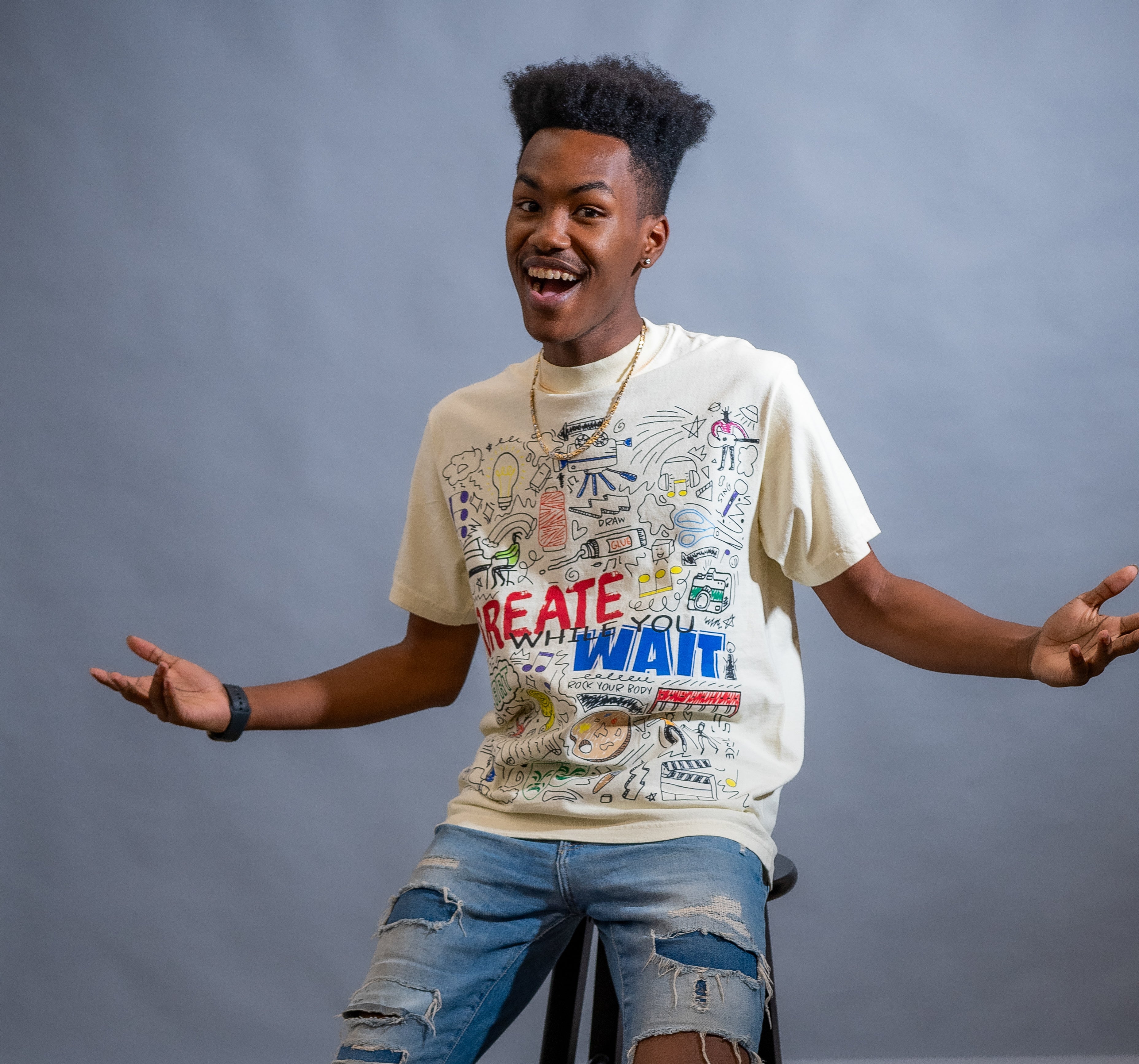 Create While You Wait T-Shirt ( PRE ORDER)